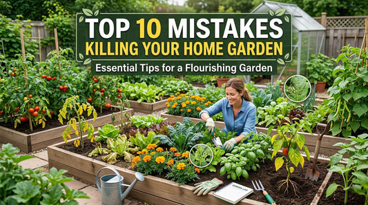 Top 10 Mistakes Killing Your Home Garden