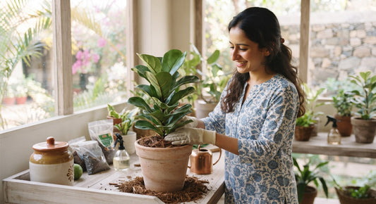 How to Care for Plants After Repotting